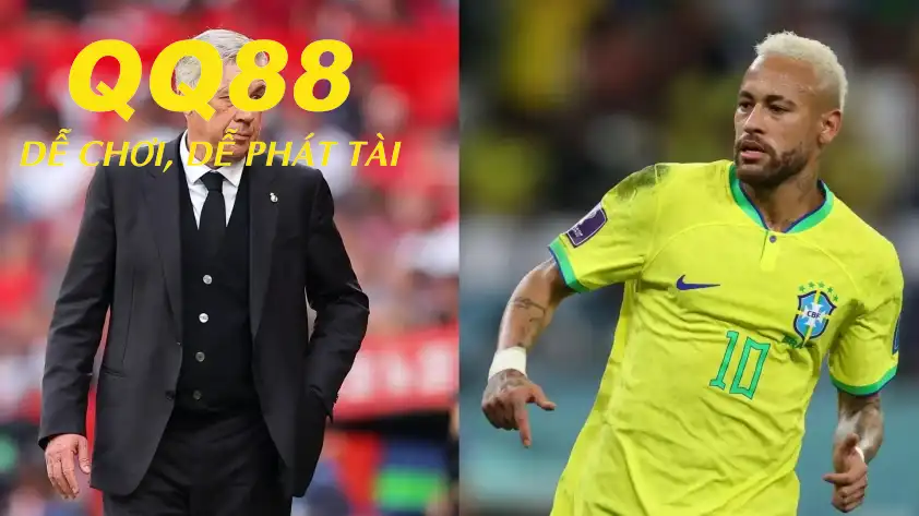 Neymar vẫn chưa được triệu tập lên ĐT Brazil dưới thời HLV Carlo Ancelotti